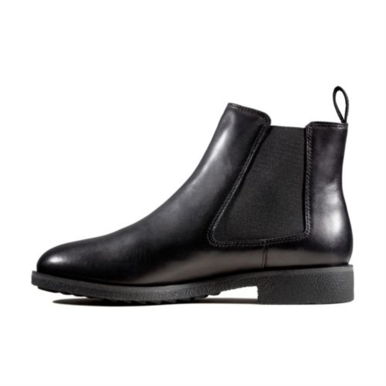 Griff Plaza Clarks Cuero Negro