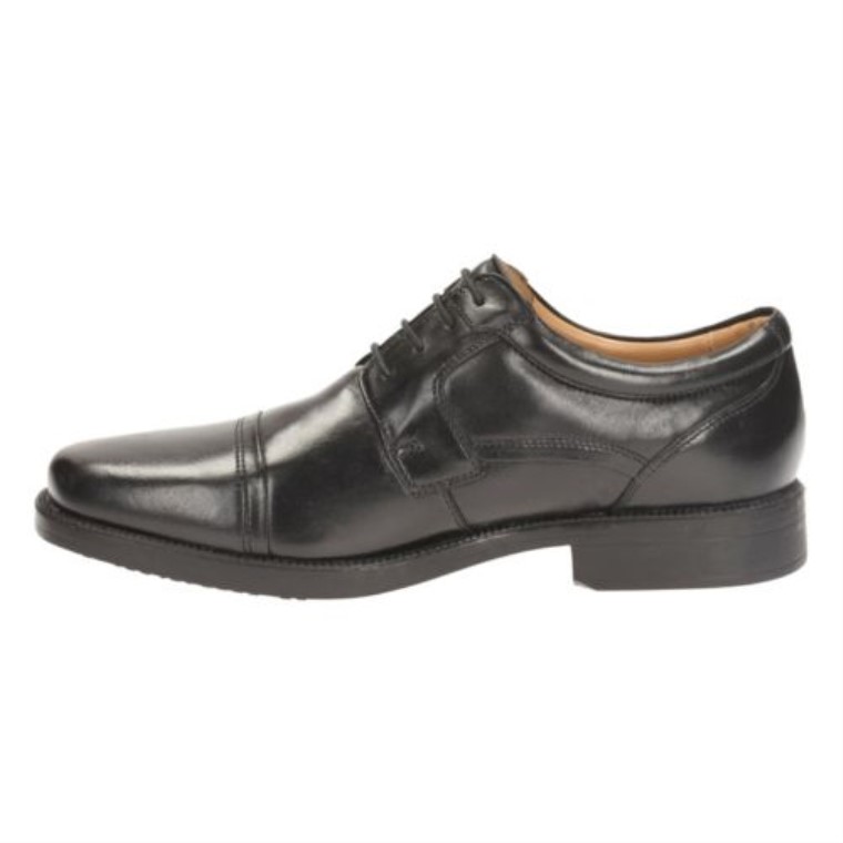 Granizo Gorra Clarks Cuero Negro