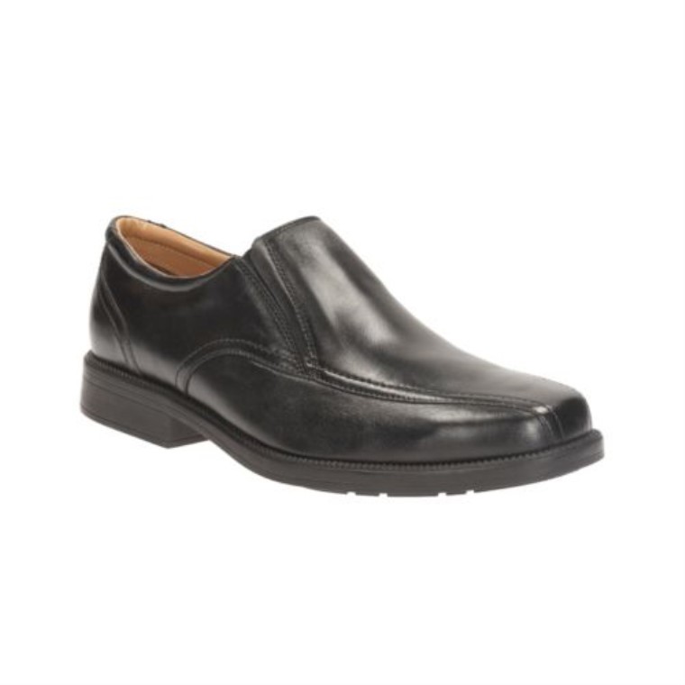 Granizo Duro Cuero Negro Clarks