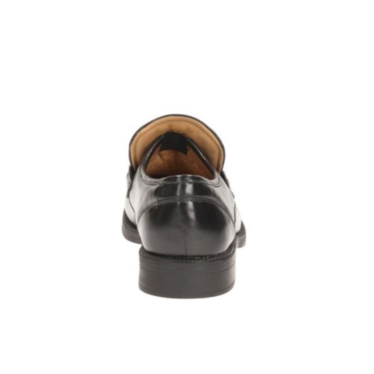 Granizo Trabajo Clarks Cuero Negro
