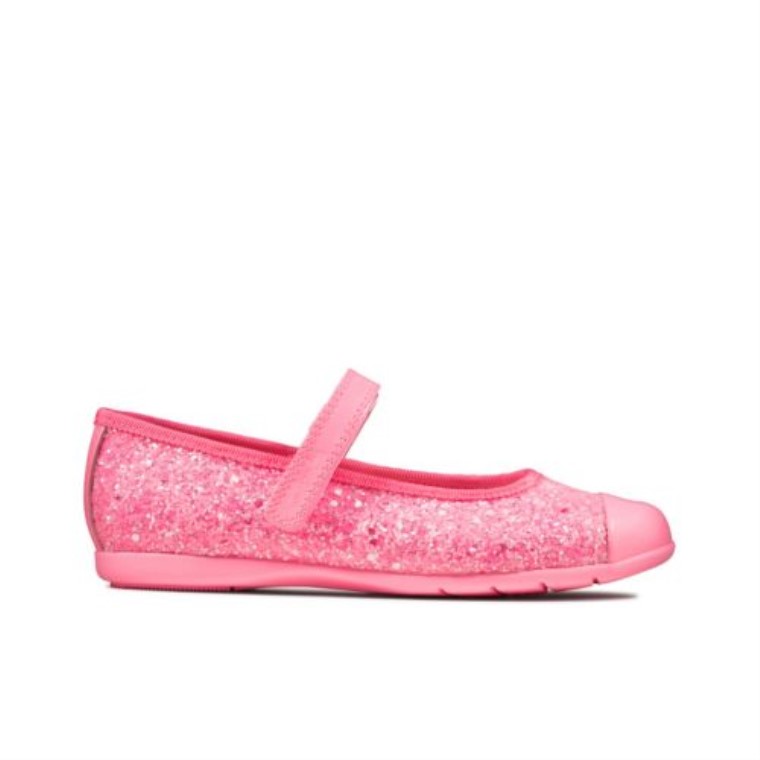 Rosa Fuerte Clarks Dance Tap Jnr F Ajuste