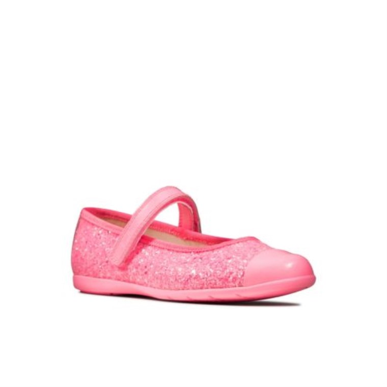 Rosa Fuerte Clarks Dance Tap Jnr F Ajuste