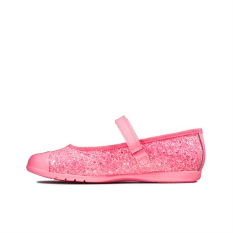 Rosa Fuerte Clarks Dance Tap Jnr F Ajuste