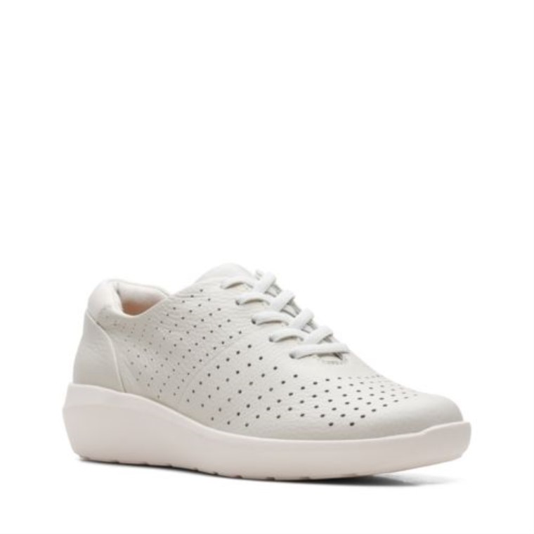 Kayleigh Aster Cuero Blanco Clarks