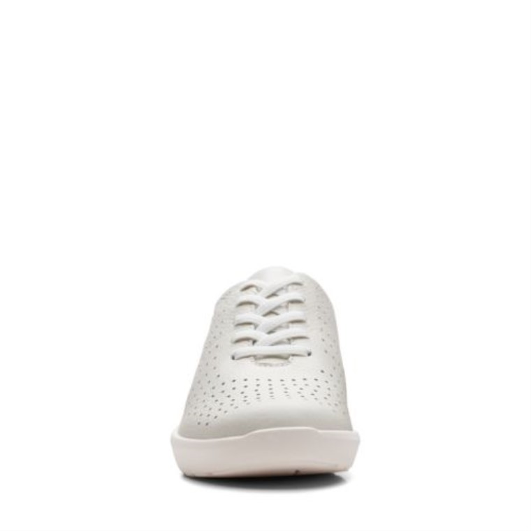 Kayleigh Aster Cuero Blanco Clarks