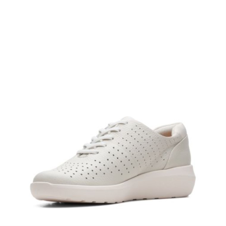 Kayleigh Aster Cuero Blanco Clarks