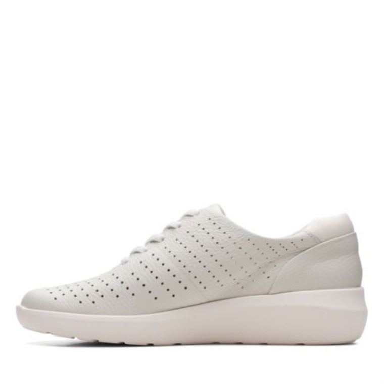 Kayleigh Aster Cuero Blanco Clarks