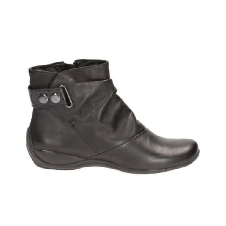 Kira Café Clarks Cuero Negro
