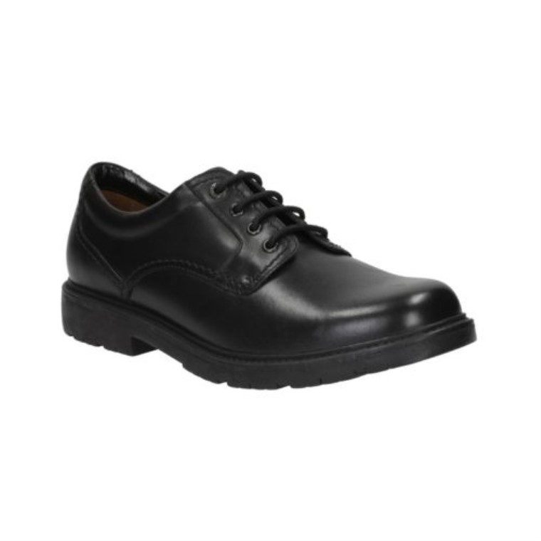 Clarks De Cuero Negro Lane Stride