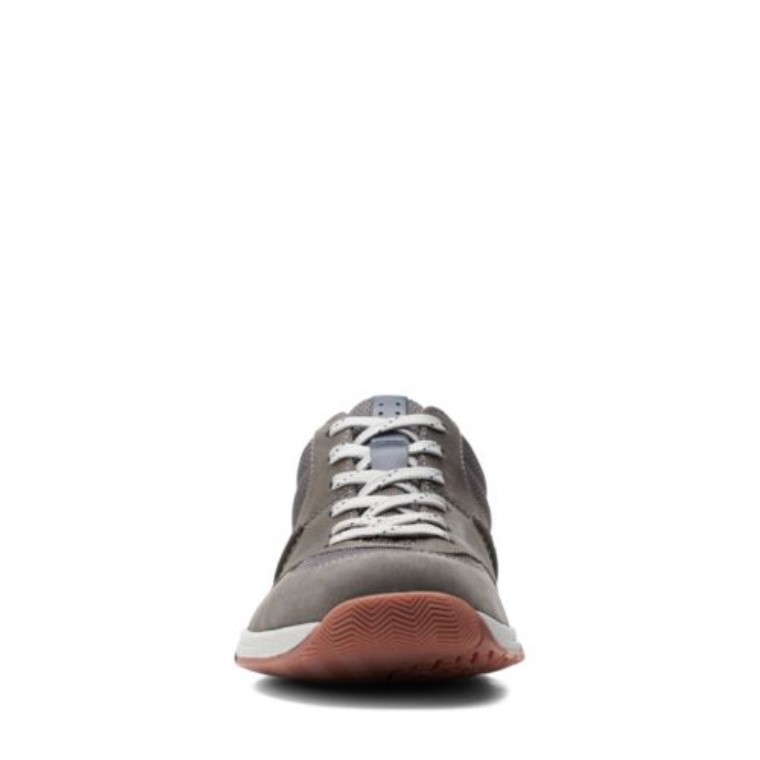 Langton Carrera Gris Nubuck Clarks