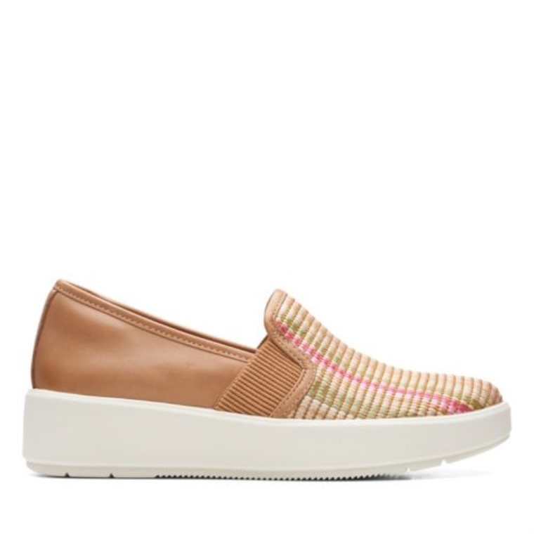 Layton Petal Bronceado Claro Combi Clarks