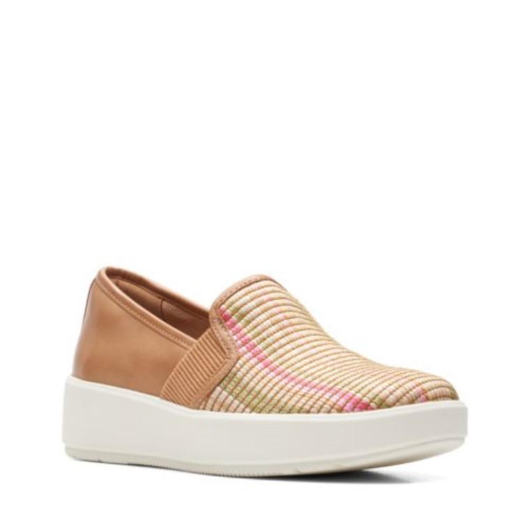 Layton Petal Bronceado Claro Combi Clarks
