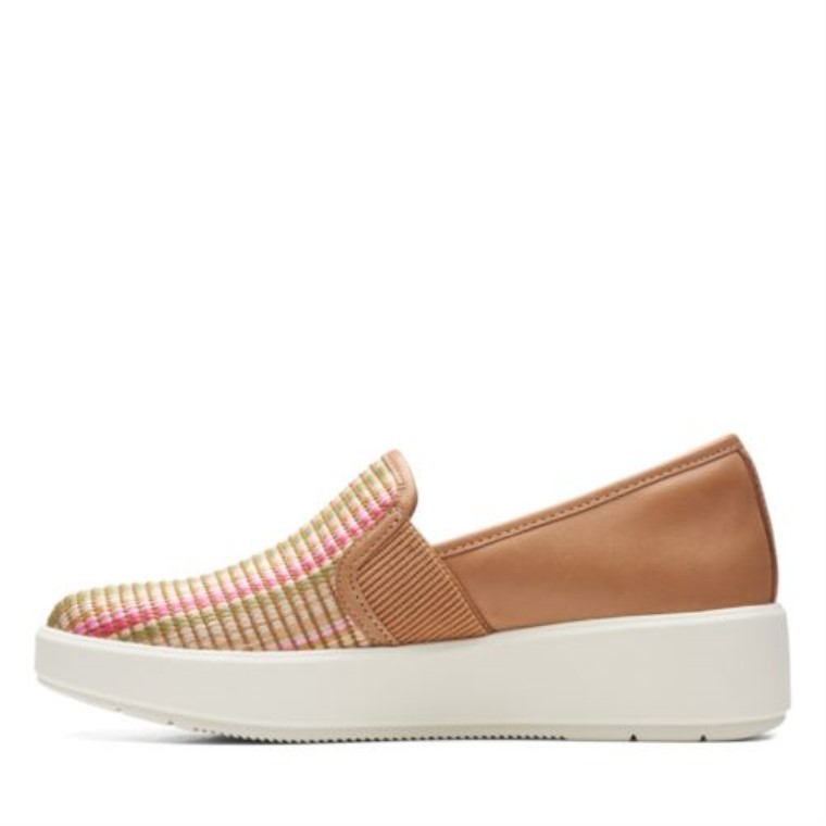 Layton Petal Bronceado Claro Combi Clarks