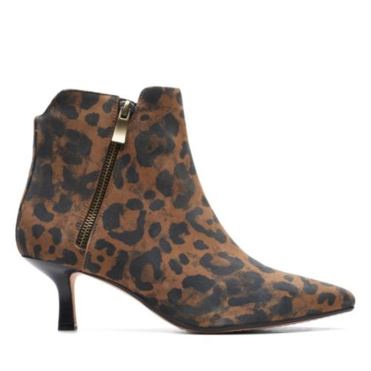 Estampado De Leopardo Violeta 55 Zip Clarks