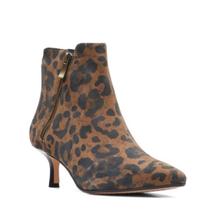 Estampado De Leopardo Violeta 55 Zip Clarks