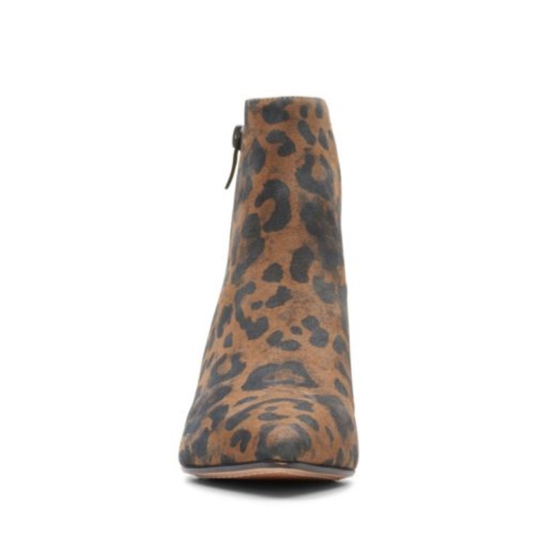 Estampado De Leopardo Violeta 55 Zip Clarks