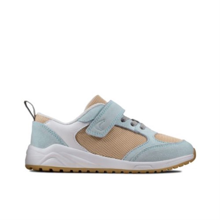 Azul Claro Combi Clarks Aeon Flex Inf F Fit
