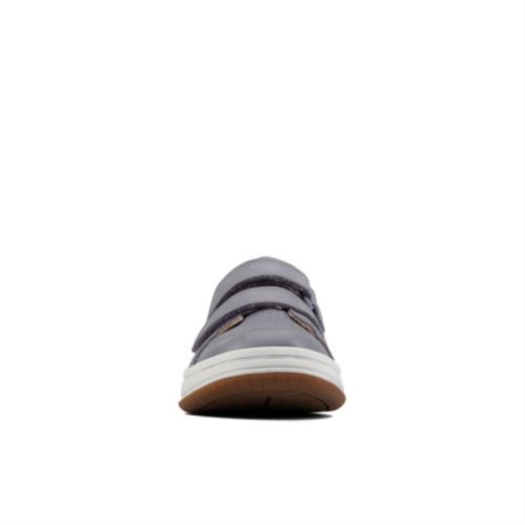 Cuero Azul Claro Fawn Solo Inf F Fit Clarks