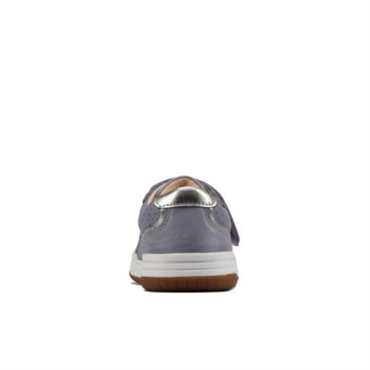 Cuero Azul Claro Fawn Solo Inf F Fit Clarks