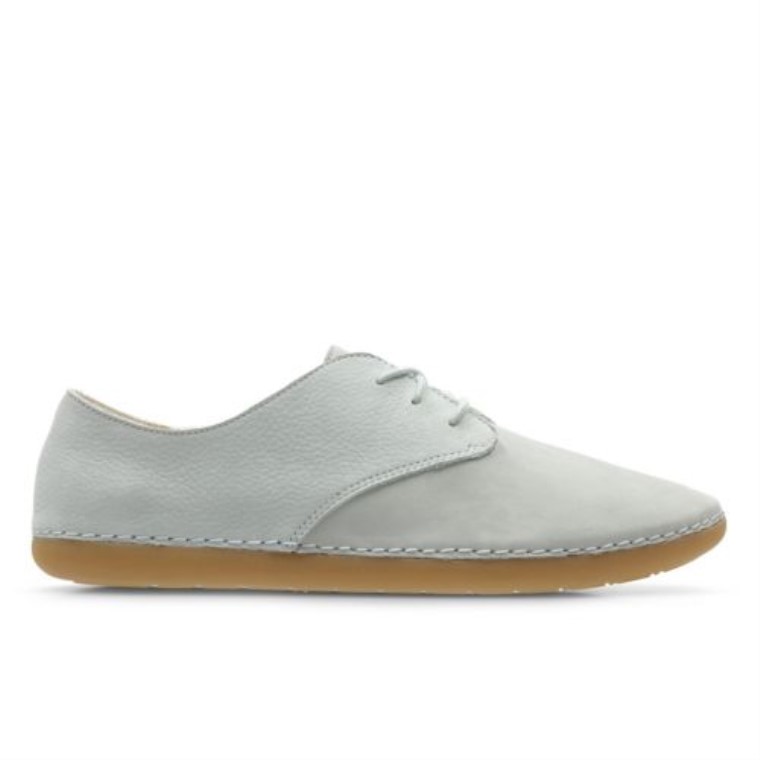 Cuero Gris Claro Skylark Muse Jnr F Fit Clarks
