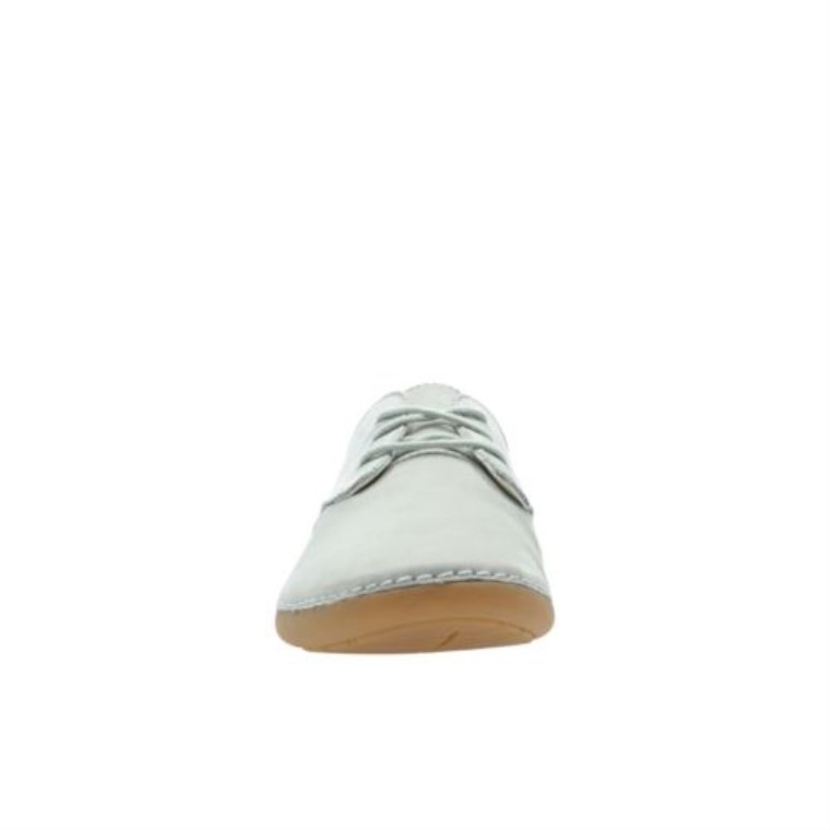 Cuero Gris Claro Skylark Muse Jnr F Fit Clarks
