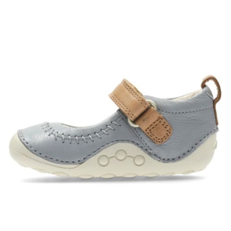 Pequeño Atlas Fst G Ajuste Clarks Gris