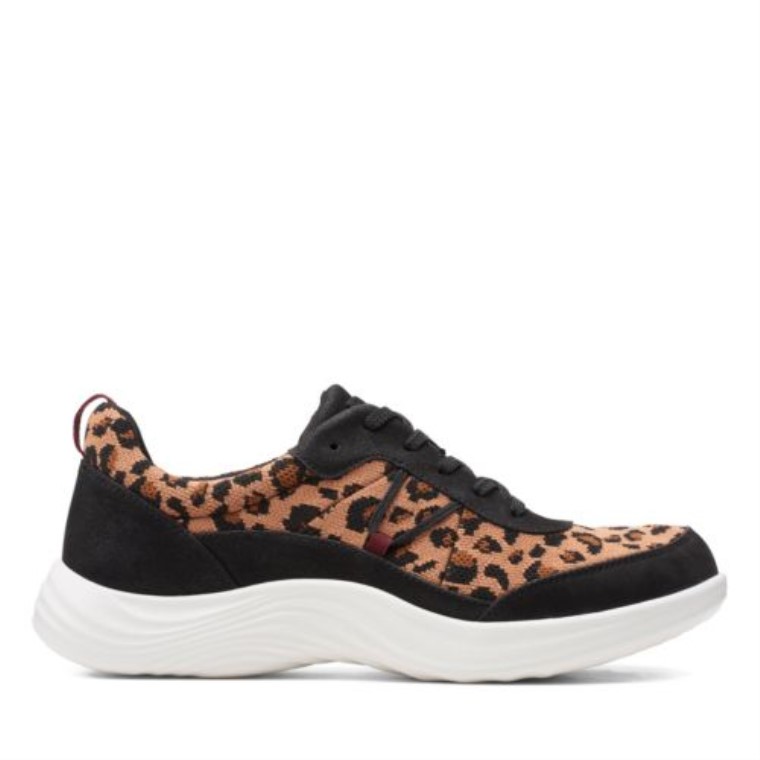 Lulu Walk Clarks Negro/tostado