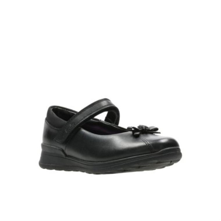Mariel Wish Inf And Fit Clarks Cuero Negro