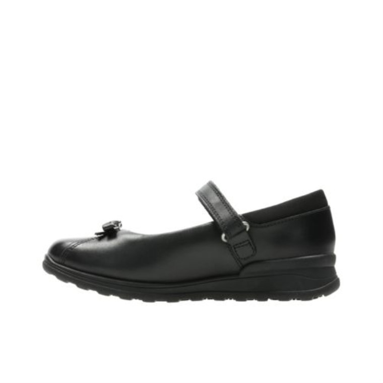 Mariel Wish Inf And Fit Clarks Cuero Negro