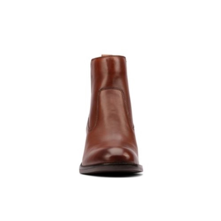 Mascarpone2 Lo Clarks Cuero Marrón Oscuro