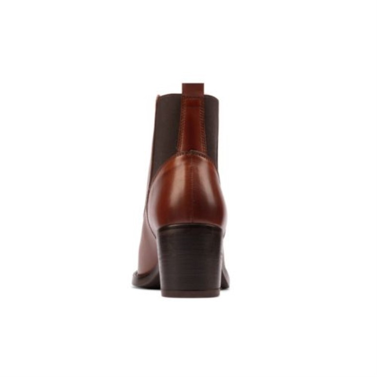 Mascarpone2 Lo Clarks Cuero Marrón Oscuro