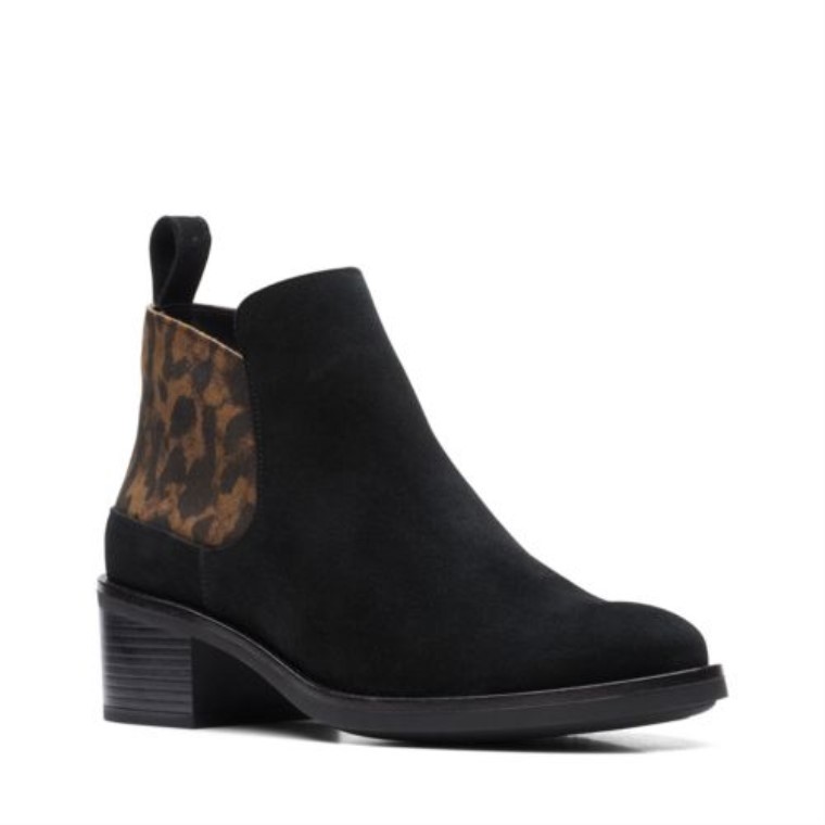 Memi Zip Clarks Estampado De Leopardo