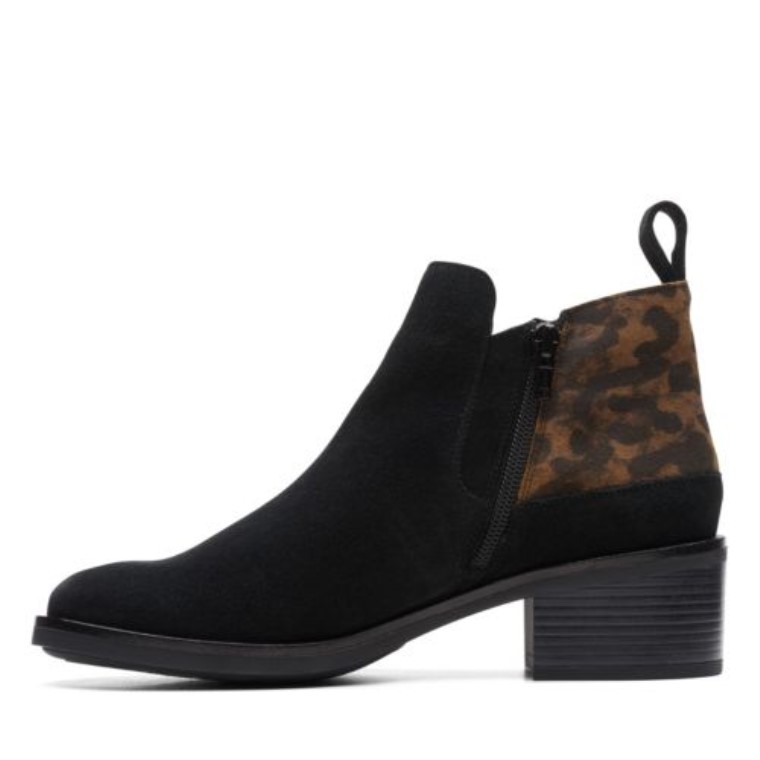 Memi Zip Clarks Estampado De Leopardo