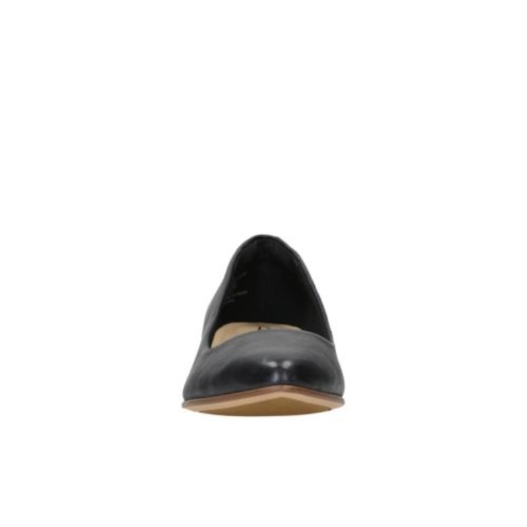 Mena Bloom Clarks Cuero Negro