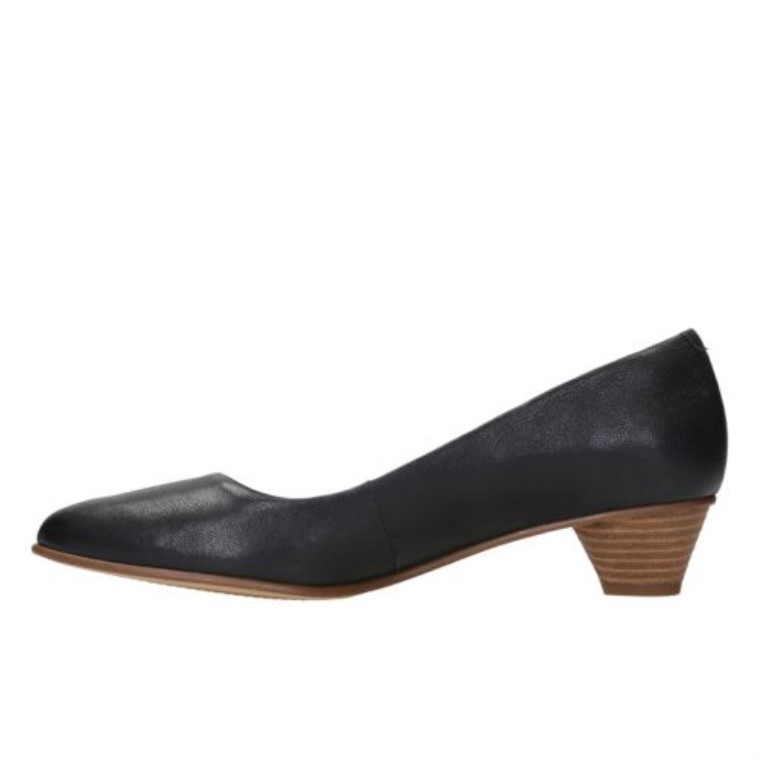 Mena Bloom Clarks Cuero Negro