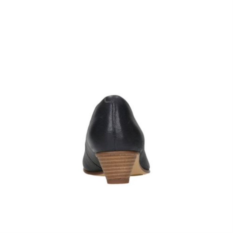 Mena Bloom Clarks Cuero Negro