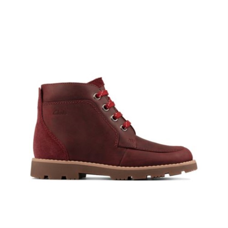 Encaje Merlot Heath Inf G Ajuste Clarks