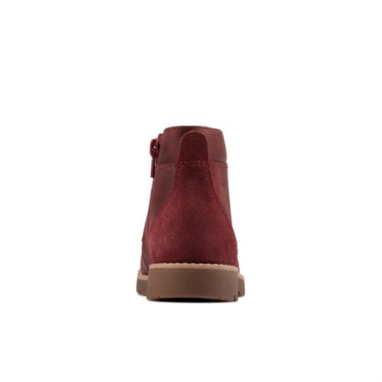 Encaje Merlot Heath Inf G Ajuste Clarks