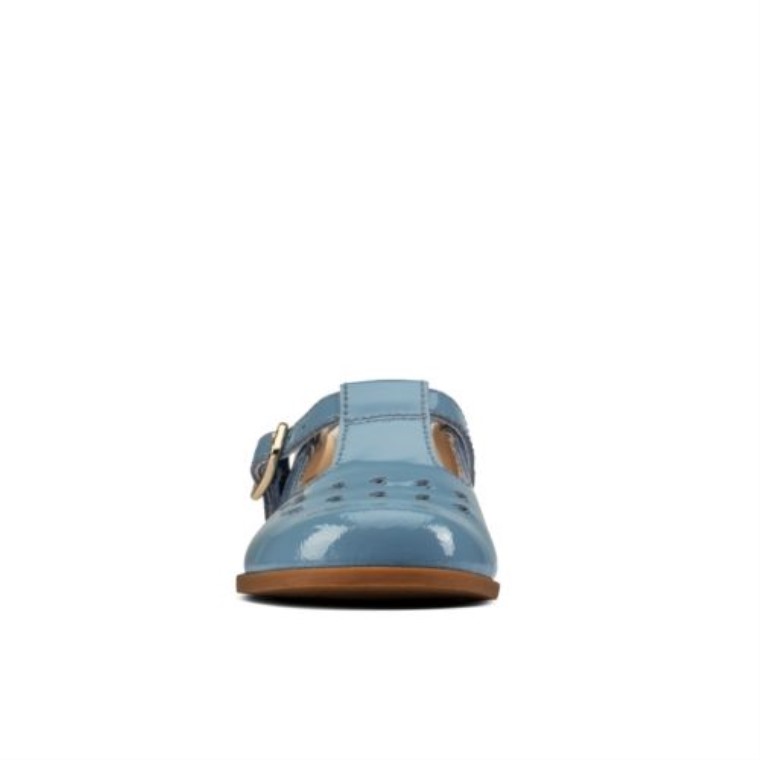 Cuero Azul Medio Draw Play Inf G Fit Clarks
