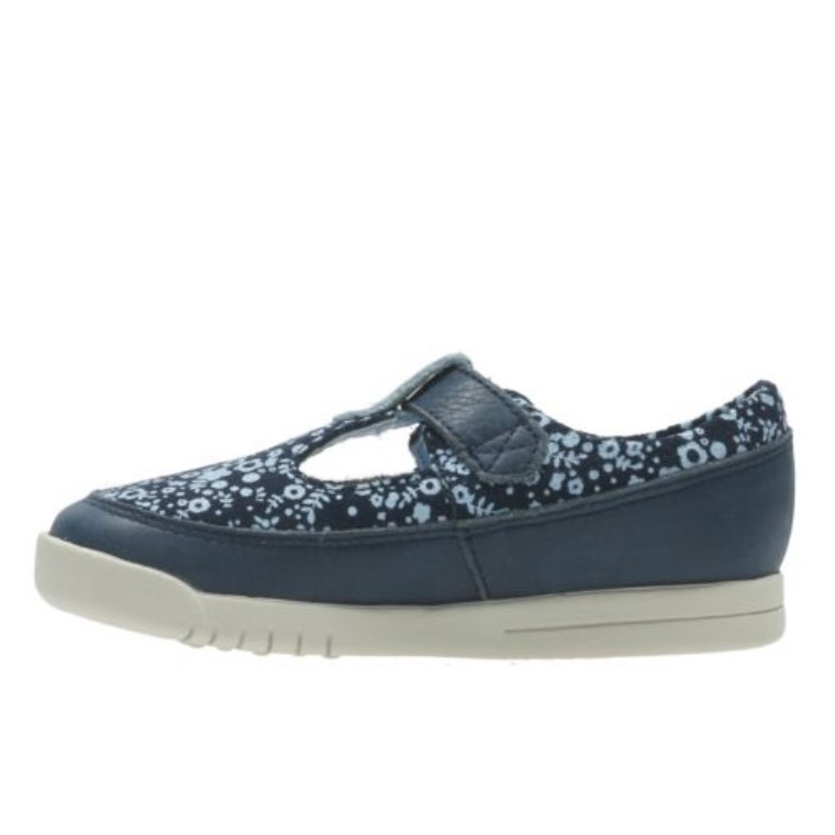 Azul Marino Clarks Cuento Loco Fst F Ajuste