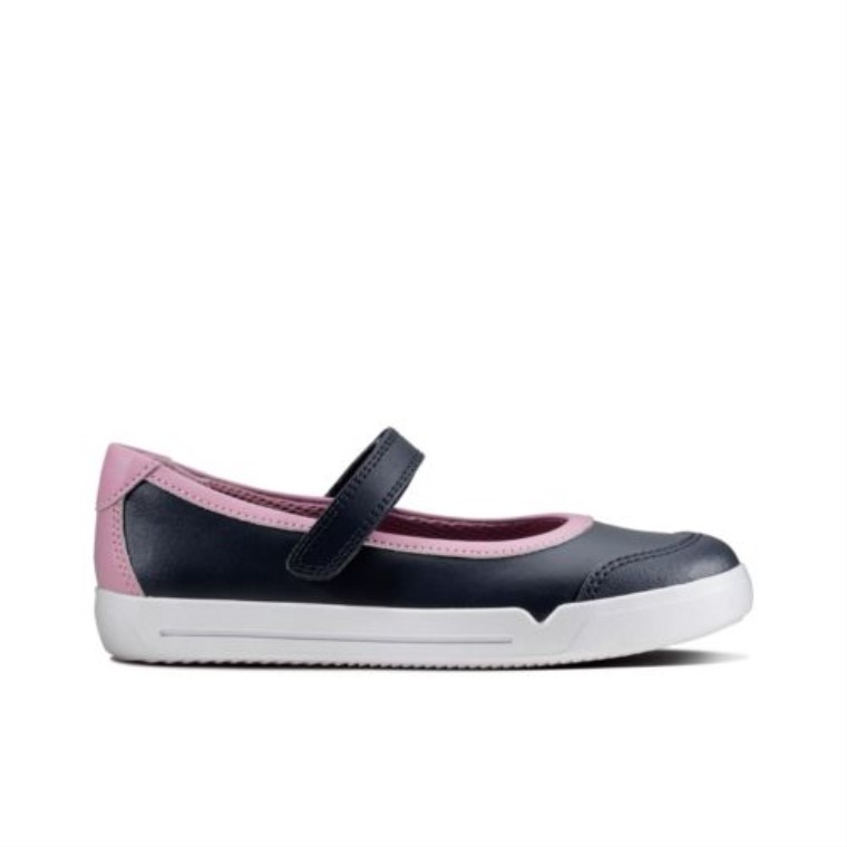 Azul Marino Clarks Esmeril Halo Inf F Ajuste