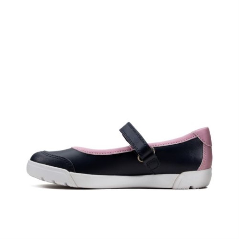 Azul Marino Clarks Esmeril Halo Inf F Ajuste