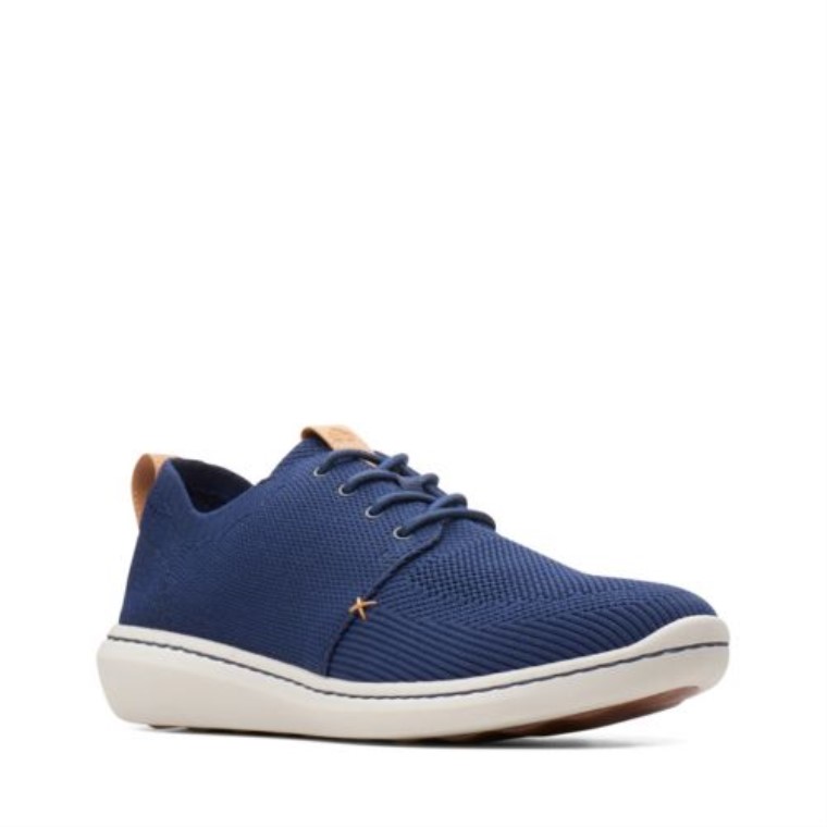 Mezcla Urbana De Paso De Clarks Azul Marino