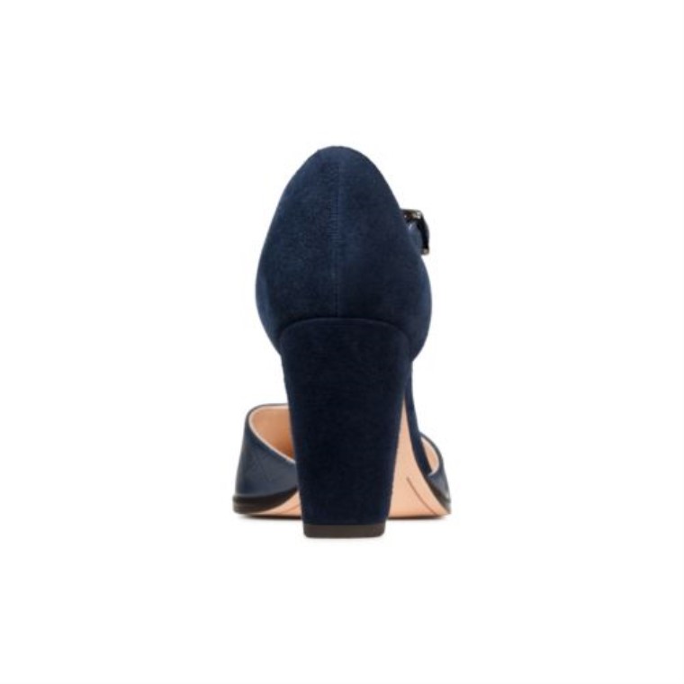 Azul Marino Cocodrilo Kayl85 Tbar Clarks
