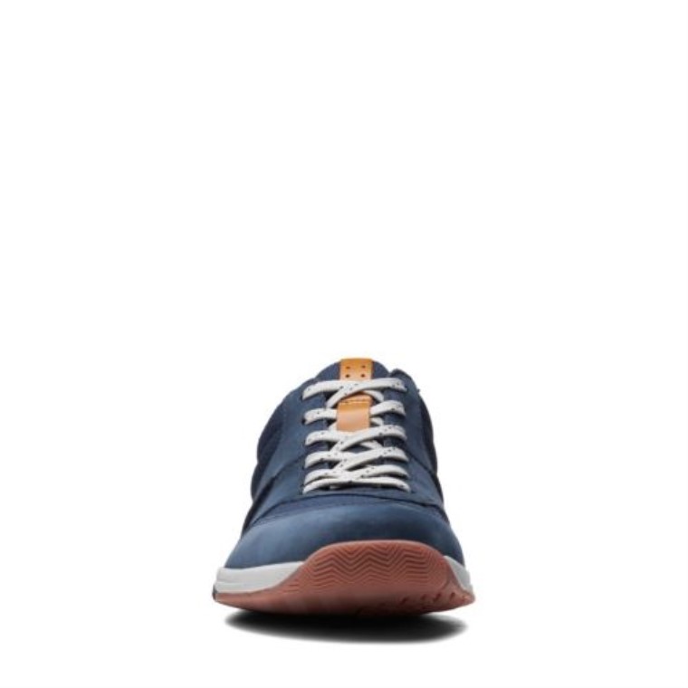 Nobuk Azul Marino Clarks Langton Race
