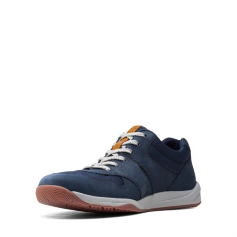 Nobuk Azul Marino Clarks Langton Race