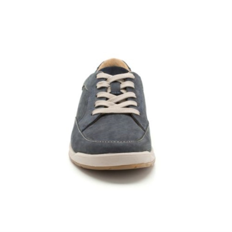 Azul Marino Nubuck Clarks Stafford Park5