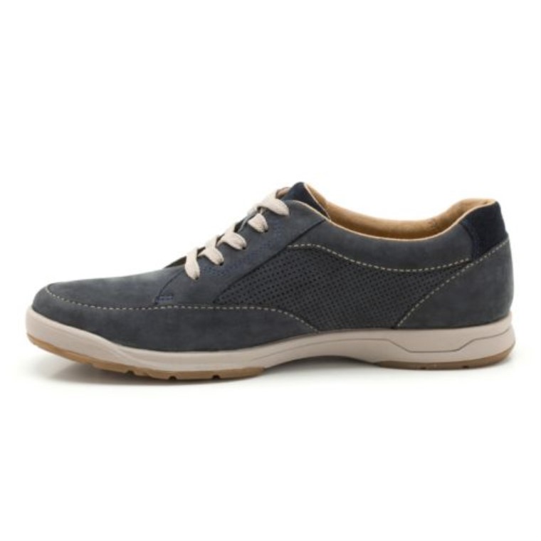 Azul Marino Nubuck Clarks Stafford Park5