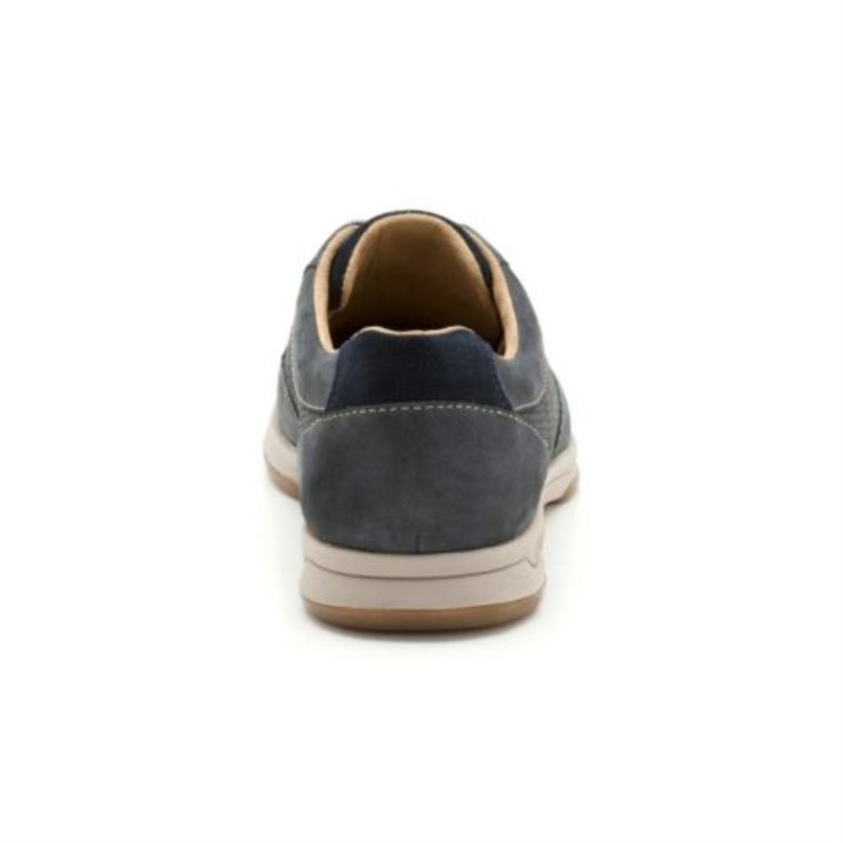 Azul Marino Nubuck Clarks Stafford Park5