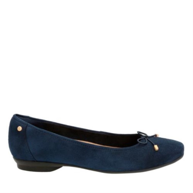 Luz Clarks Chandra Azul Marino